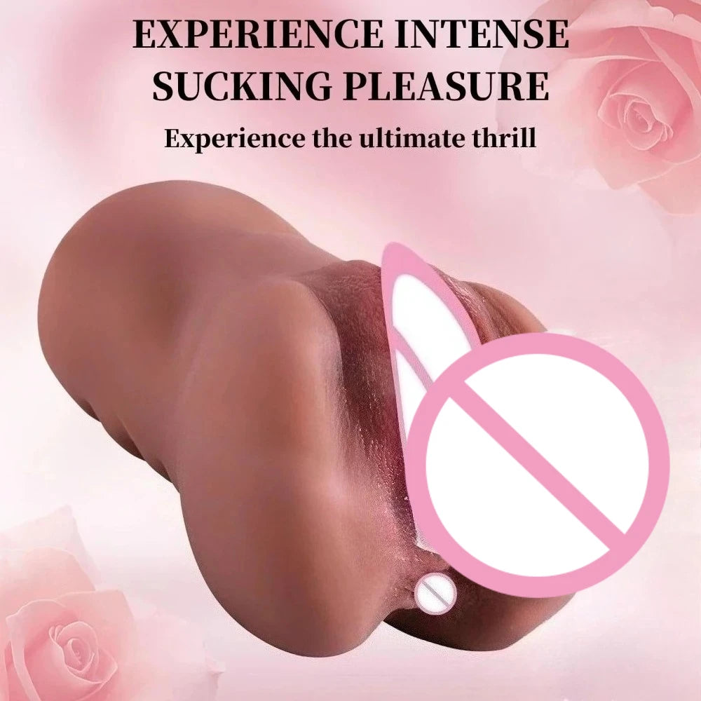 Super Realistic Vagina Anal Male Masturbator