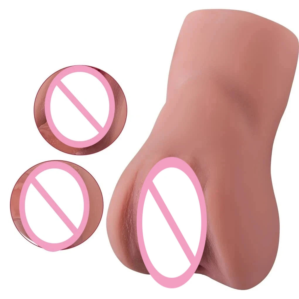 Super Realistic Vagina Anal Male Masturbator