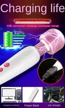 360-degree Rotary Strong Vibration Av Stick for Women Masturbation Vibrator Wand Massager Sex Toy