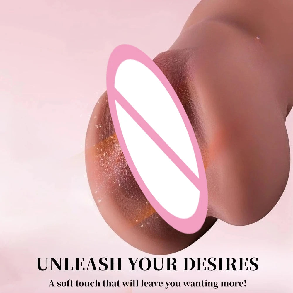 Super Realistic Vagina Anal Male Masturbator